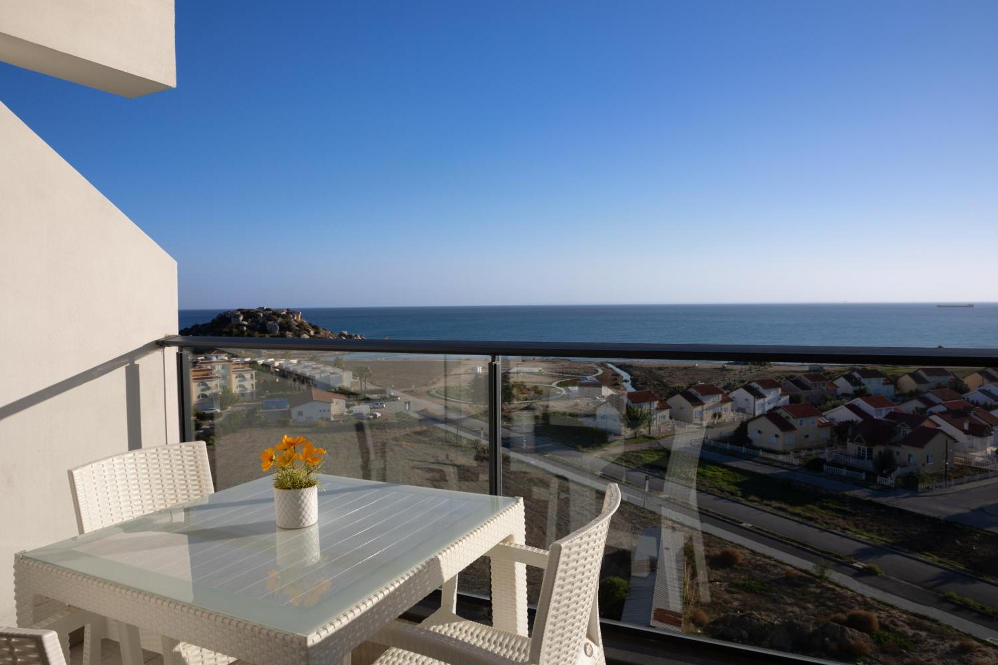 Caesar Blue Seaside Luxury Apartments Gastria Exterior photo