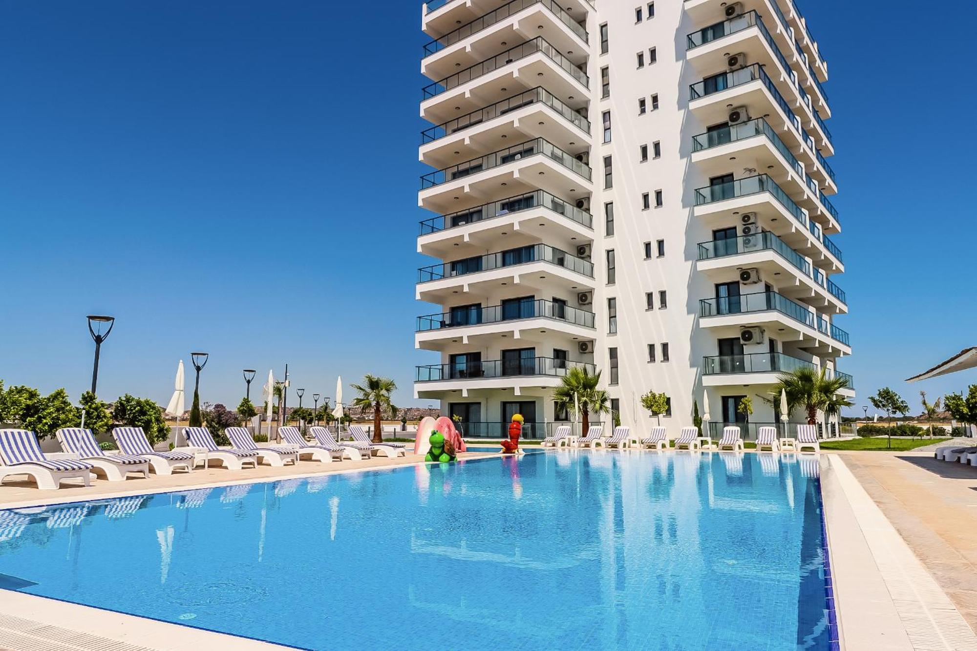Caesar Blue Seaside Luxury Apartments Gastria Exterior photo